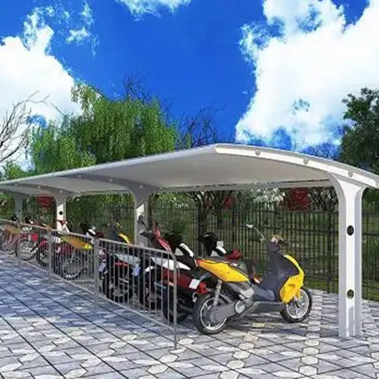 滕州市膜结构电动车棚